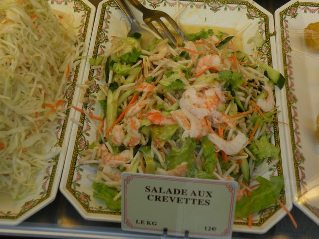  salade aux crevettes
